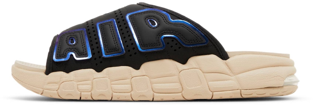 Nike Air More Uptempo Slide 'Black Sanddrift Iridescent' FB7799-001/FB7802-001 Lookbook Nike Air More Uptempo Slide 'Black Sanddrift Iridescent' FB7799-001/FB7802-001