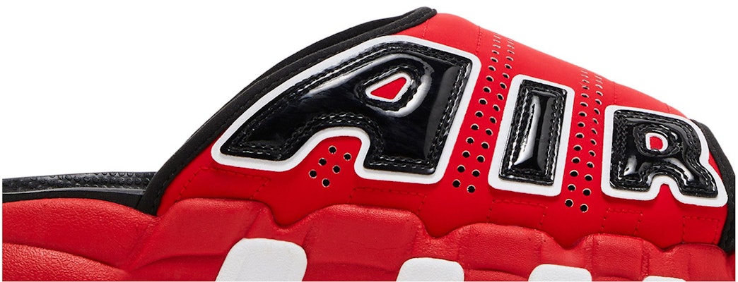 Nike Air More Uptempo Slide 'Bulls' FJ6035-600/FJ6036-600 Order Nike Air More Uptempo Slide 'Bulls' FJ6035-600/FJ6036-600