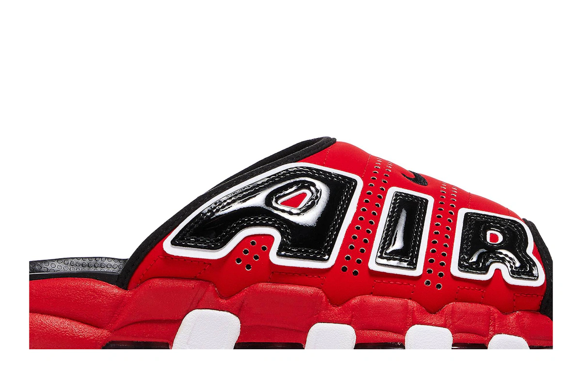 Nike Air More Uptempo Slide 'Bulls' - FJ6035-600