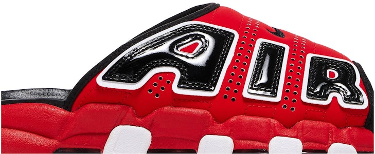 耐吉 Air More Uptempo 拖鞋 ‘Bulls’ FJ6035-600 Order 耐吉 Air More Uptempo 拖鞋 ‘Bulls’ FJ6035-600