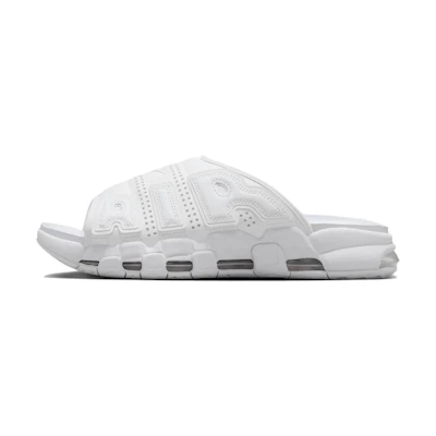 Nike Air More Uptempo Slide 'Triple White'