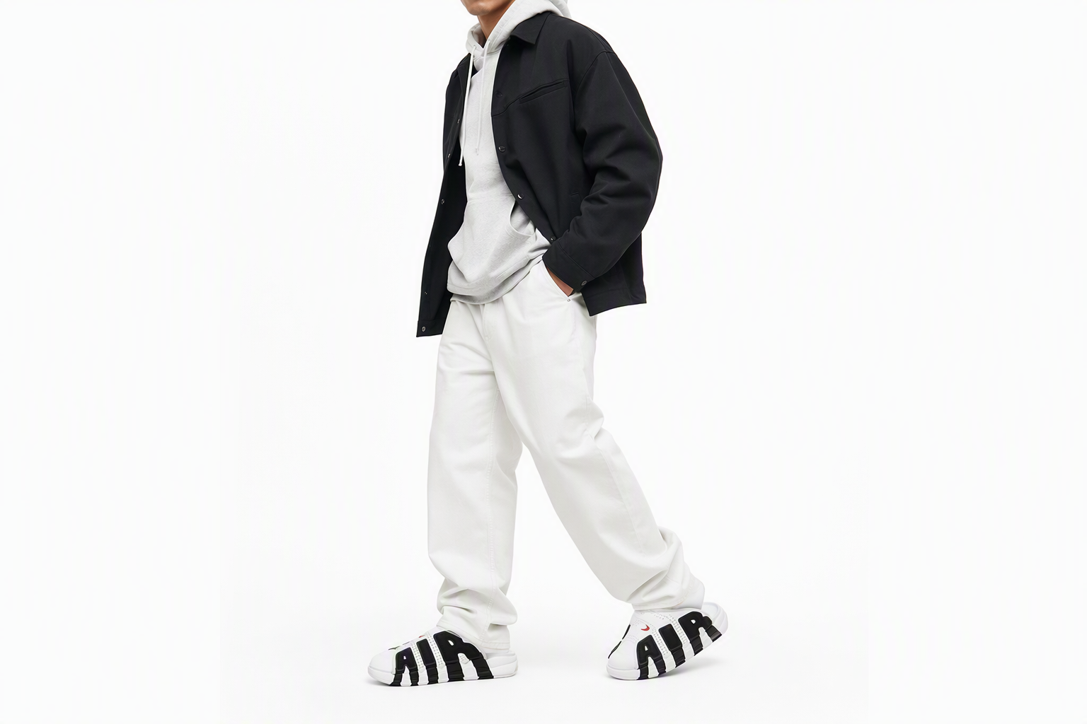 Order Nike Air More Uptempo Slide 'Blanco' FB7818-100