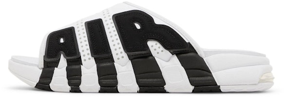 耐克Air More Uptempo拖鞋'白黑红' FB7815-100/FB7818-100 Lookbook 耐克Air More Uptempo拖鞋'白黑红' FB7815-100/FB7818-100