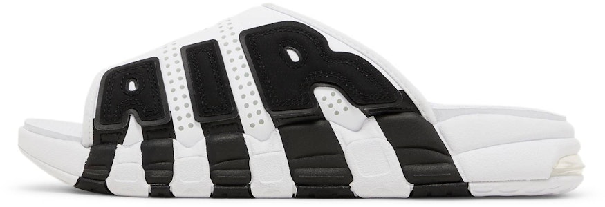 나이키 에어 모어 업템포 슬라이드 '화이트 블랙 레드' FB7815-100/FB7818-100 Lookbook 나이키 에어 모어 업템포 슬라이드 '화이트 블랙 레드' FB7815-100/FB7818-100