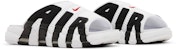 나이키 에어 모어 업템포 슬라이드 '화이트 블랙 레드' FB7815-100/FB7818-100