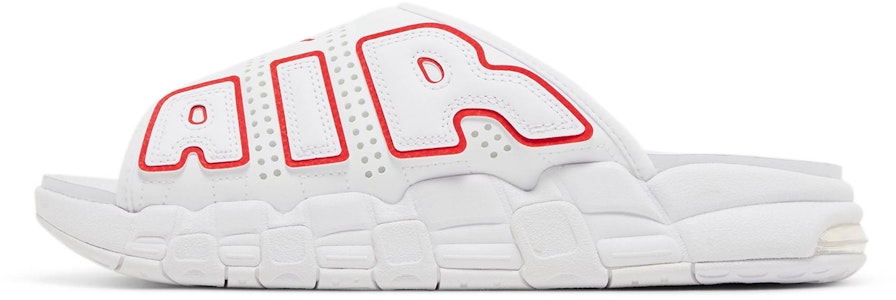 Nike Air More Uptempo Slide 'Putih Merah' FD9884-100 Lookbook Nike Air More Uptempo Slide 'Putih Merah' FD9884-100