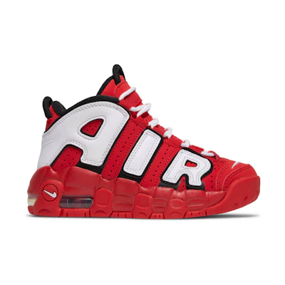 (PS) Nike Air More Uptempo University Red Black White