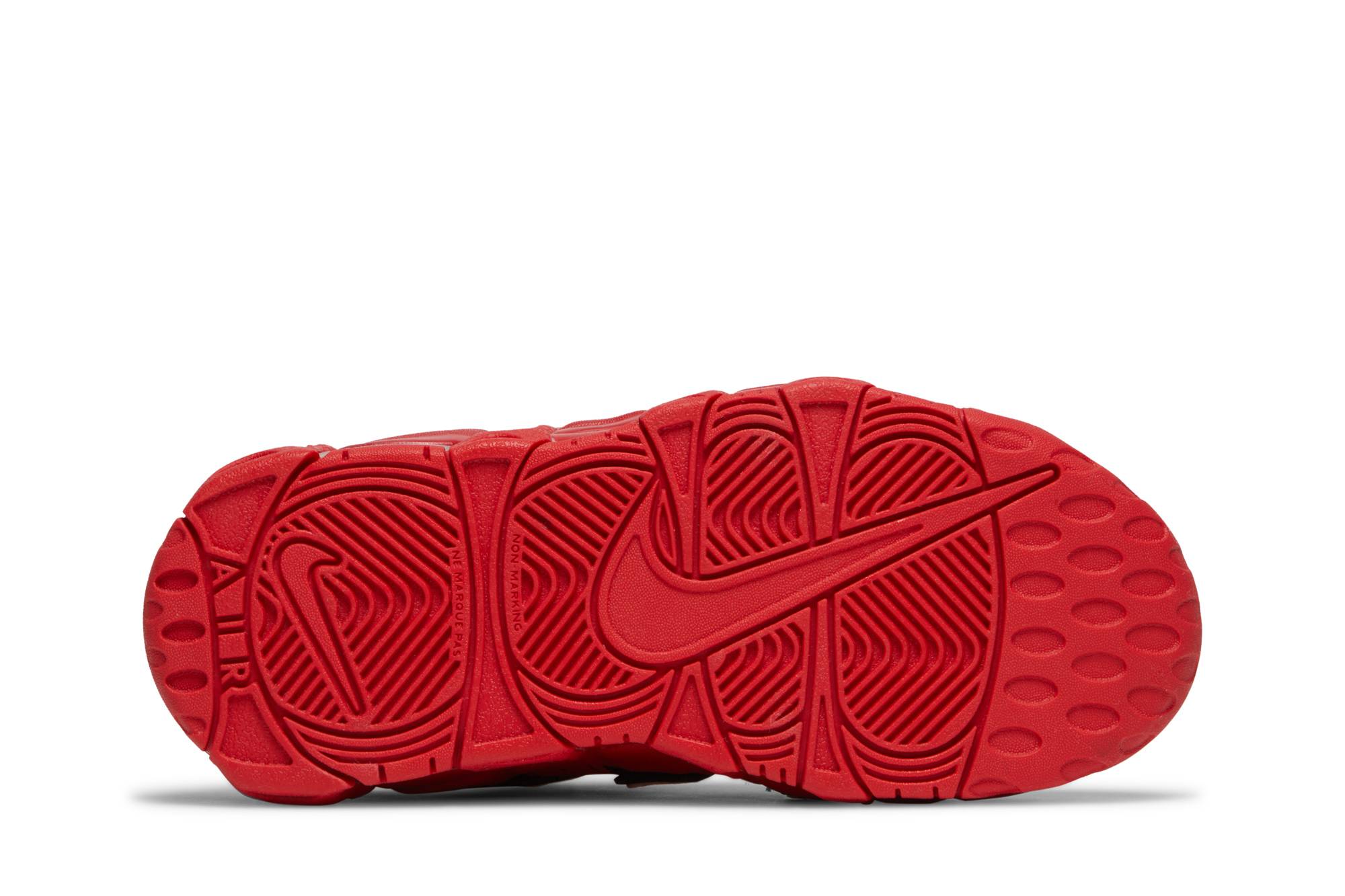 Shop Kasut Nike Air More Uptempo Merah Universiti Hitam Putih CD9403-600