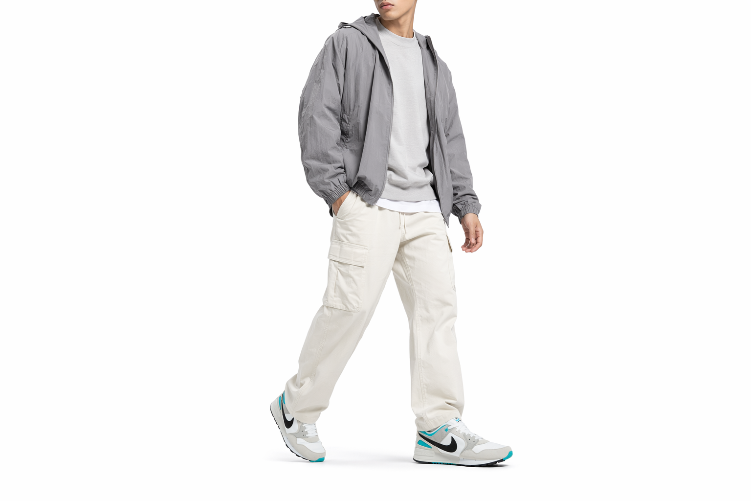 Order 耐吉Air Pegasus 89 舒適時尚 布料耐磨透氣 低筒 氣墊 休閒跑步鞋 男款 灰藍
