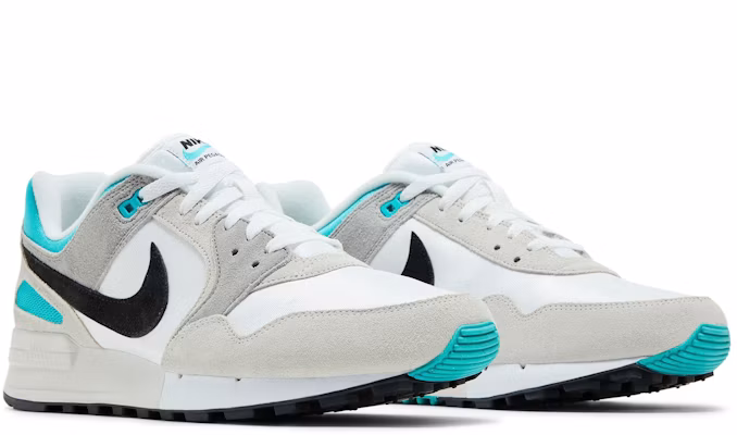 耐吉Air Pegasus 89 舒適時尚 布料耐磨透氣 低筒 氣墊 休閒跑步鞋 男款 灰藍 1