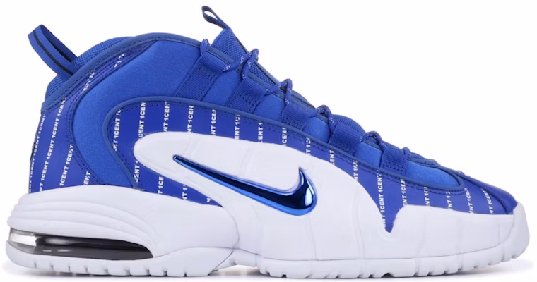 耐吉 Air Max Penny 1 "Pinstripe" 中幫 復古籃球鞋 男女同款 藍白 Buy 耐吉 Air Max Penny 1 "Pinstripe" 中幫 復古籃球鞋 男女同款 藍白