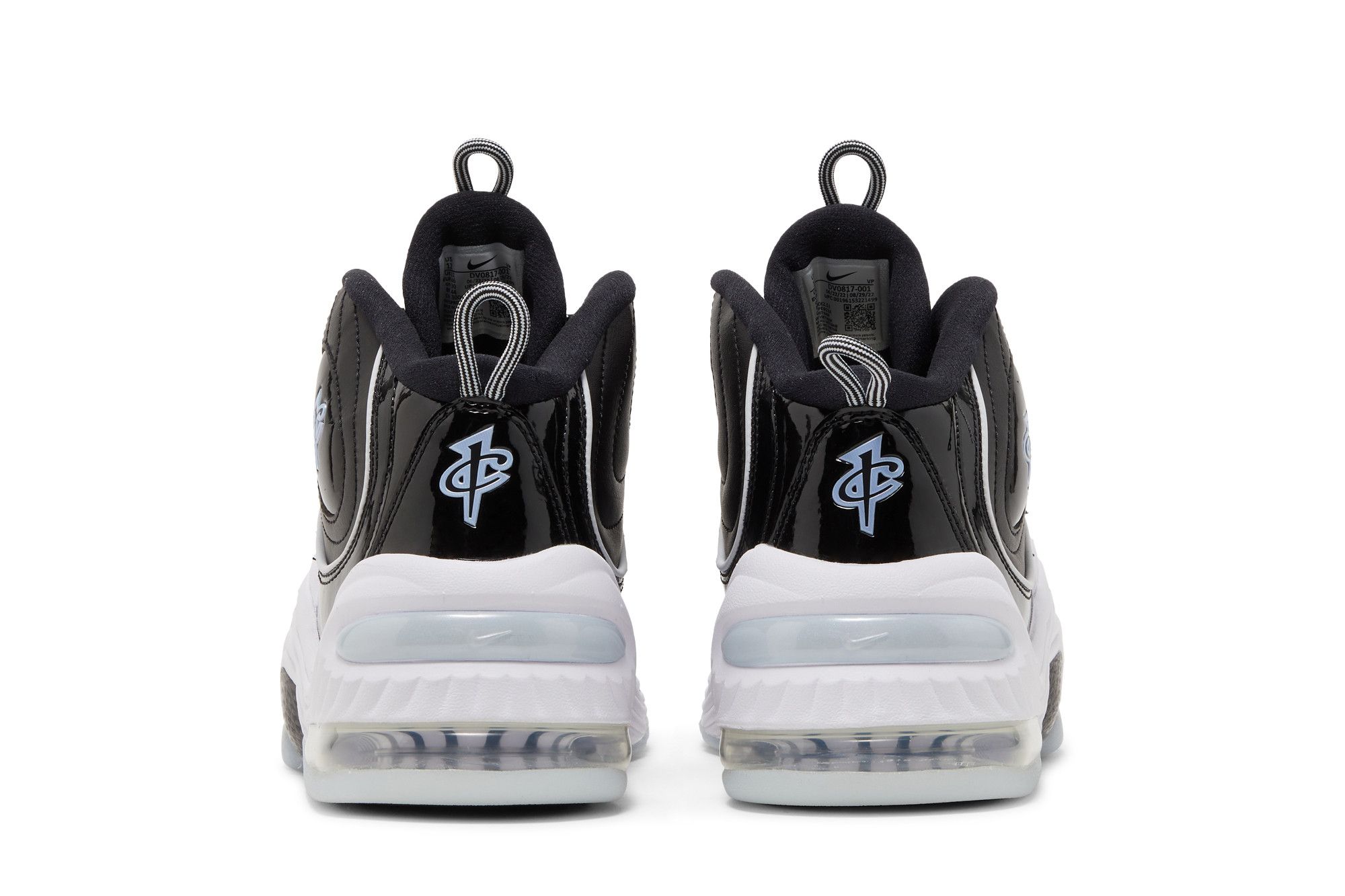 Sizing Nike Air Penny 2 'Hitam Patent' DV0817-001