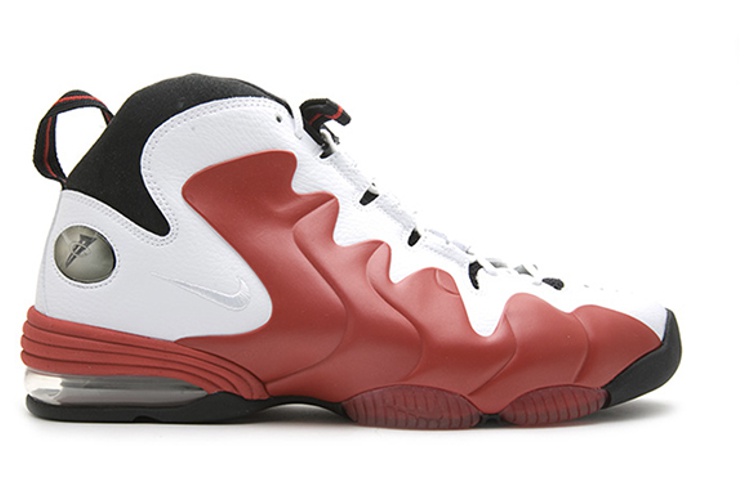 Order Nike Air Penny 3 ''Wit Varsity Rood'' 304845-100