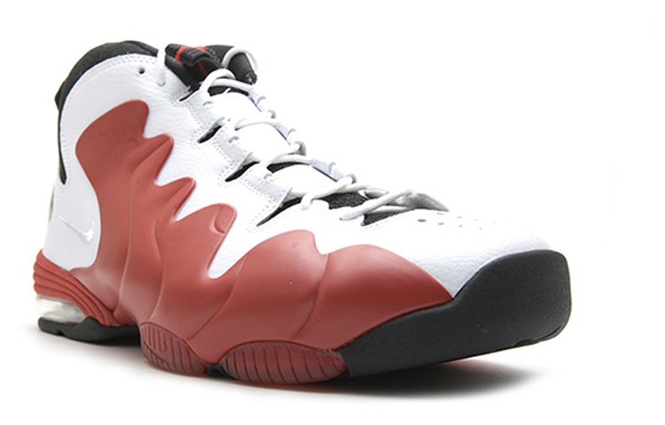 Lookbook Nike Air Penny 3 ''Wit Varsity Rood'' 304845-100