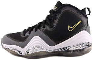 Nike Air Penny 5 'Black Grey Tour Yellow' 537331-001 Nike Air Penny 5 'Black Grey Tour Yellow' 537331-001