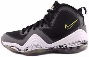 Nike Air Penny 5 'Black Grey Tour Yellow' 537331-001 Nike Air Penny 5 'Black Grey Tour Yellow' 537331-001