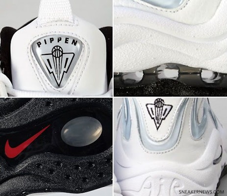 Nike Air Pippen 'White Black' 325001-101 Lookbook Nike Air Pippen 'White Black' 325001-101