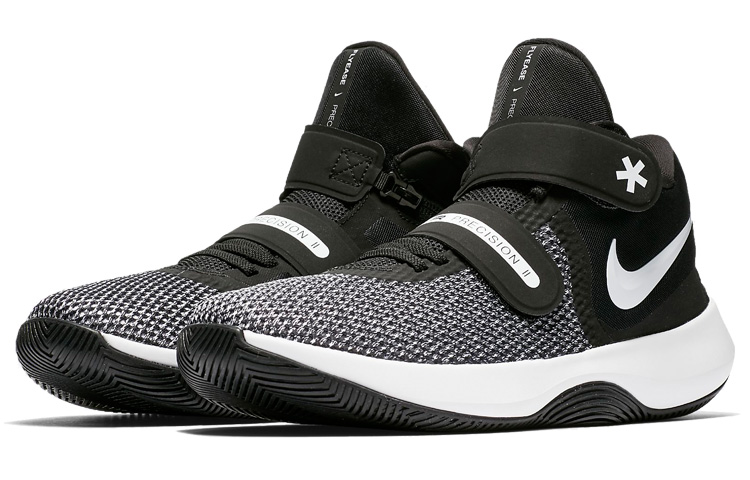 Lookbook Nike Air Precision 2 FlyEase ''Noir Blanc'' AJ1931-001