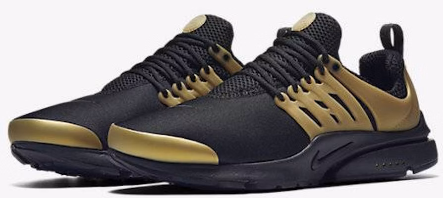 Nike Air Presto Black Metallic Gold 848187 007 848187 007