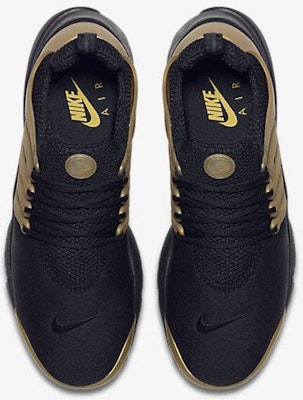 나이키 에어 프레스토 블랙/메탈릭 골드 848187-007 Order 나이키 에어 프레스토 블랙/메탈릭 골드 848187-007
