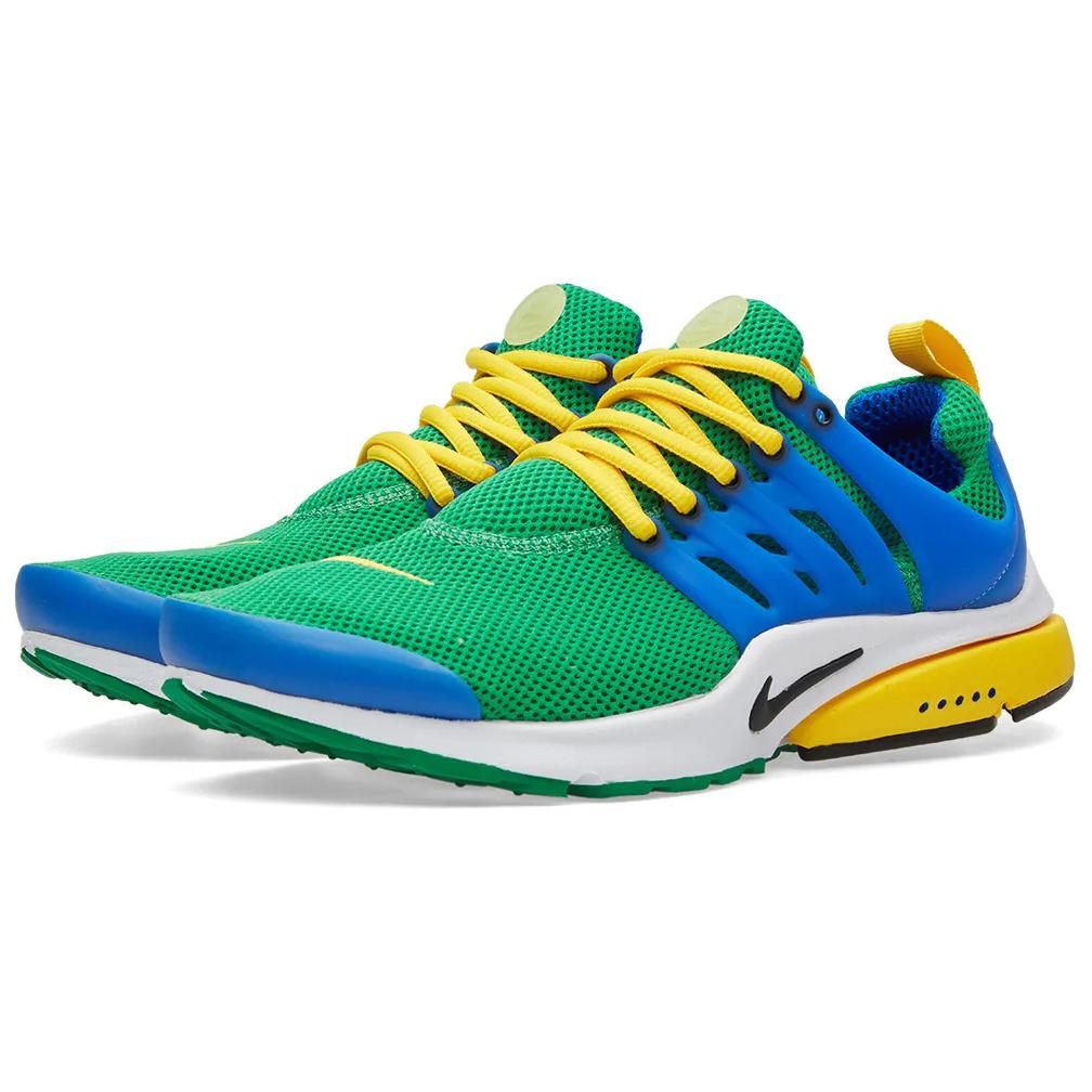 Lookbook Nike Air Presto Essential 減震透氣 低幫 跑步鞋 男女同款 藍綠色