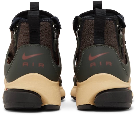 Nike Air Presto Mid Utility 'Baroque Brown Sesame' DC8751-200 Details for Nike Air Presto Mid Utility 'Baroque Brown Sesame' DC8751-200