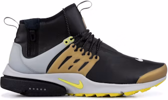 Nike Air Presto Mid Utility 'Black Yellow Streak' 859524-002 Nike Air Presto Mid Utility 'Black Yellow Streak' 859524-002