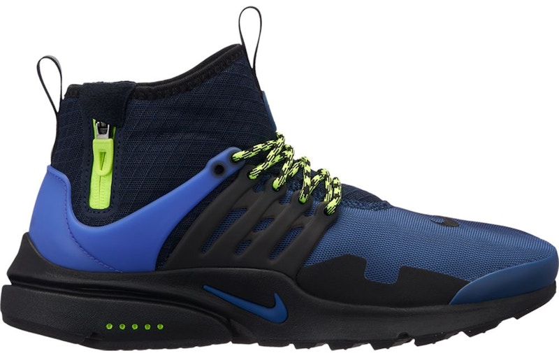 Nike Air Presto Mid Utility 'Navy Volt' 859524-402