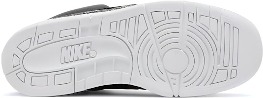 Nike Air 蟒蛇 防滑耐磨 高筒 復古籃球鞋 男款 黑銀色 Shop Nike Air 蟒蛇 防滑耐磨 高筒 復古籃球鞋 男款 黑銀色