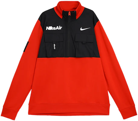 Nike Air Retro Half-Zip Colorblock Track Jacket Red Men’s CU4169-657 Buy Nike Air Retro Half-Zip Colorblock Track Jacket Red Men’s CU4169-657