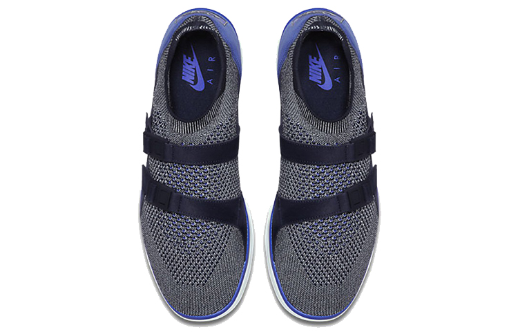 Shop Nike Air Sock 編織 低幫 跑步鞋 男款 灰藍