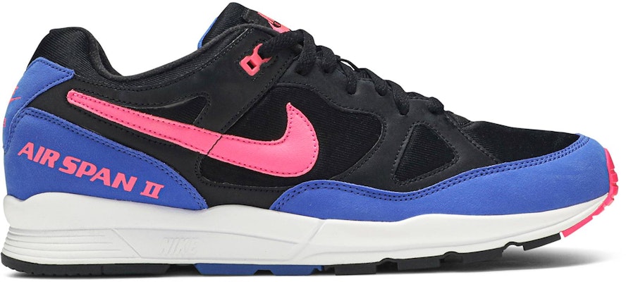 Nike Air Span 2 防滑耐磨 低筒 日常休閒鞋 男女同款 黑粉藍 Buy Nike Air Span 2 防滑耐磨 低筒 日常休閒鞋 男女同款 黑粉藍