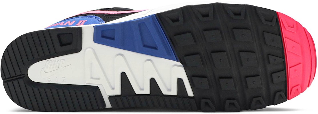 Nike Air Span 2 防滑耐磨 低筒 日常休閒鞋 男女同款 黑粉藍 Shop Nike Air Span 2 防滑耐磨 低筒 日常休閒鞋 男女同款 黑粉藍