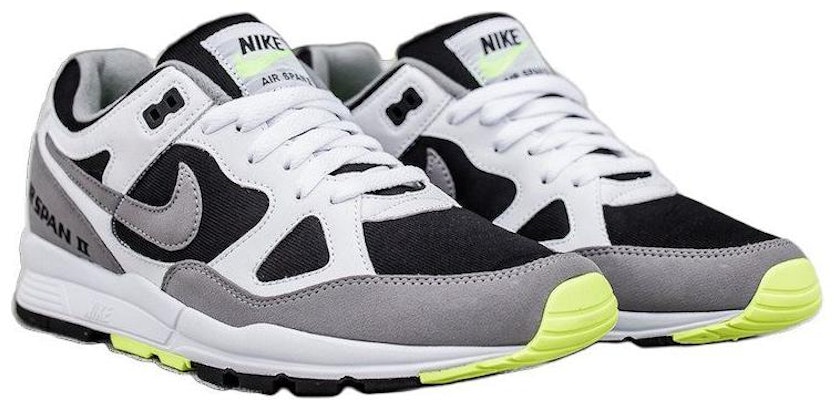 Nike Air Span 2 'Putih Debu-Volt-Hitam' AH8047-101 Lookbook Nike Air Span 2 'Putih Debu-Volt-Hitam' AH8047-101