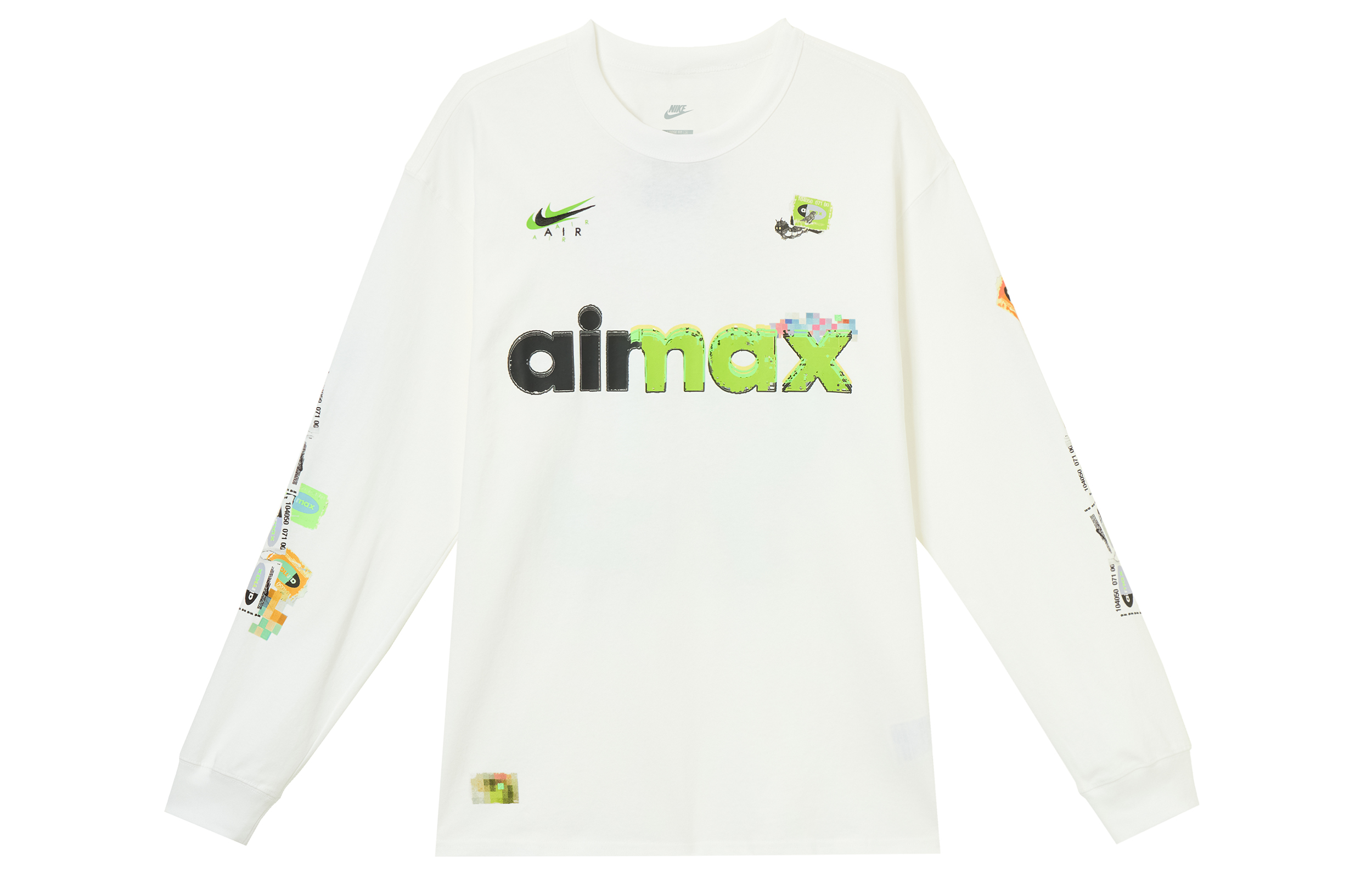 Nike Air Sportswear 95 Crewneck Pullover Long Sleeve Casual T-Shirt. IQ3976-100