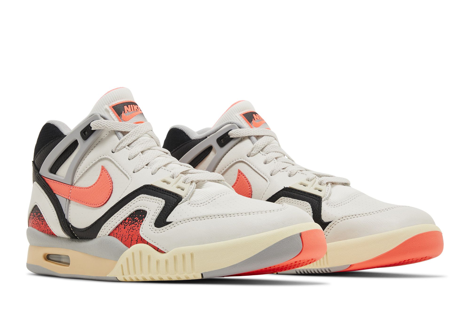 Cheap Nike Air Tech Challenge 2 防滑耐磨 中筒 訓練鞋 男款 黑白紅