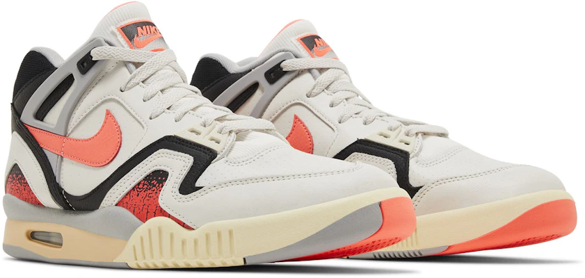 Nike Air Tech Challenge 2 防滑耐磨 中筒 訓練鞋 男款 黑白紅 Cheap Nike Air Tech Challenge 2 防滑耐磨 中筒 訓練鞋 男款 黑白紅