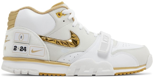 Nike Air Trainer 1 減震耐磨 高筒 訓練鞋 男款 白金 Buy Nike Air Trainer 1 減震耐磨 高筒 訓練鞋 男款 白金