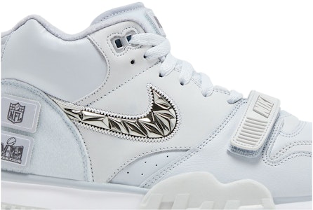 Nike Air Trainer 1 'Super Bowl LVIII - Pure Platinum' dalam Bahasa Melayu. FJ6195-002 Order Nike Air Trainer 1 'Super Bowl LVIII - Pure Platinum' dalam Bahasa Melayu. FJ6195-002