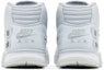 Details for Nike Air Trainer 1 'Super Bowl LVIII - Pure Platinum' dalam Bahasa Melayu. FJ6195-002