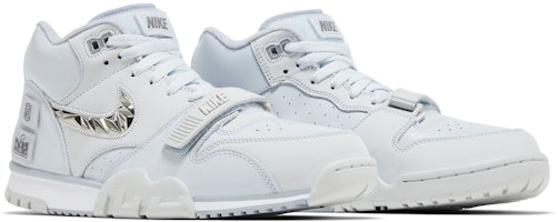 耐吉Air Trainer 1 防滑耐磨 中筒 训练鞋 男款 灰色 Cheap 耐吉Air Trainer 1 防滑耐磨 中筒 训练鞋 男款 灰色