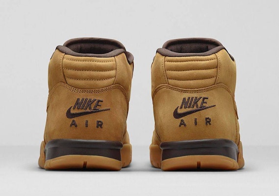 Nike Air Trainer 1 Mid Prm Qs 'Flax' Lelaki Kasut Sneakers 607081-201 Shop Nike Air Trainer 1 Mid Prm Qs 'Flax' Lelaki Kasut Sneakers 607081-201