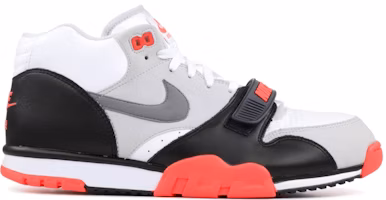 Nike Air Trainer 1 Mid Prm Qs 'Infrared' 607081-100 Nike Air Trainer 1 Mid Prm Qs 'Infrared' 607081-100