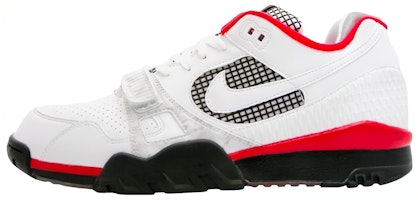 Nike Air Trainer 2 SB Supreme 'White Fire Red' 317646-111 Nike Air Trainer 2 SB Supreme 'White Fire Red' 317646-111