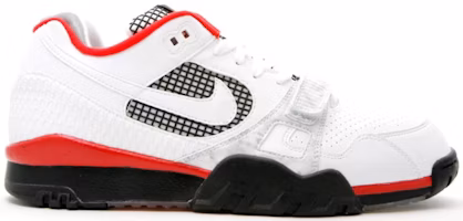 Nike Air Trainer 2 SB Supreme 'White Fire Red' 317646-111 Nike Air Trainer 2 SB Supreme 'White Fire Red' 317646-111