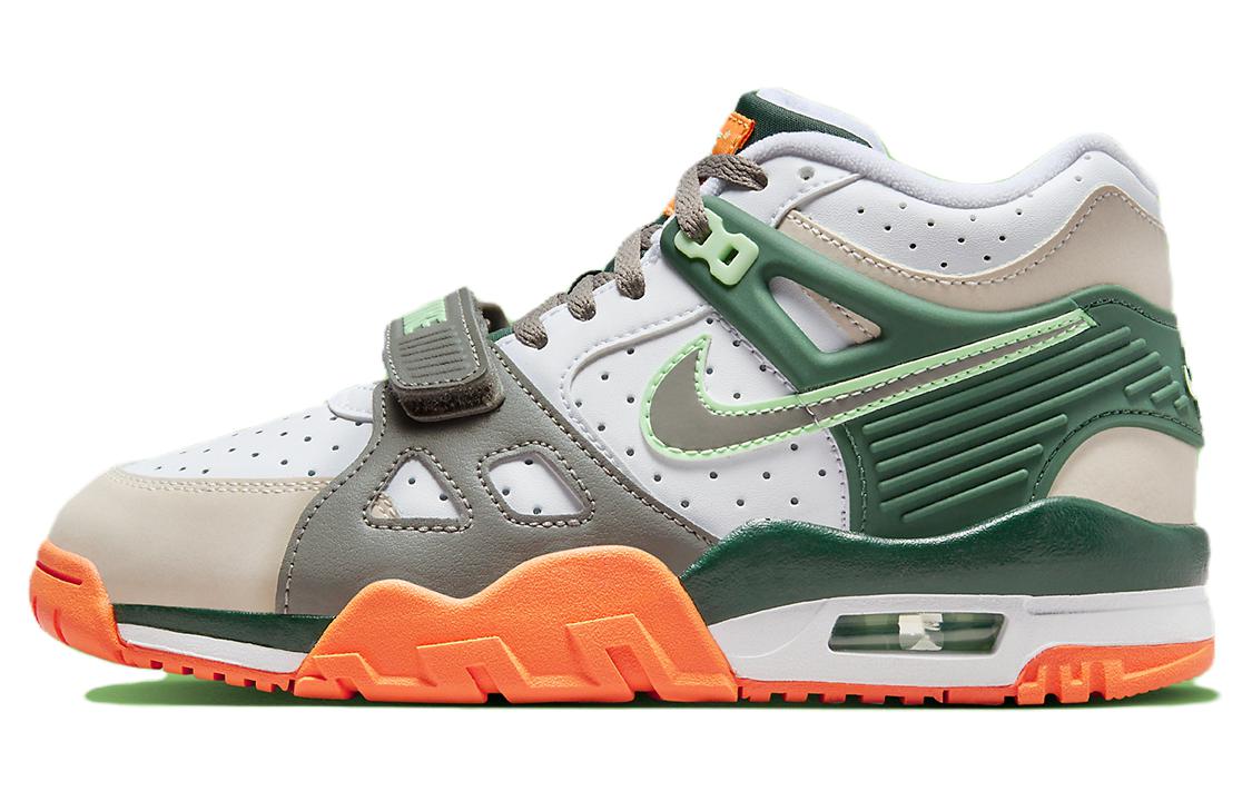 Buy Nike Air Trainer 3 耐磨透氣 中筒 復古籃球鞋 男款 白綠