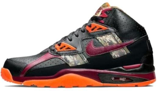 나이키 에어 트레이너 SC 하이 프리미엄 '카모 블랙 크림슨' 685151-001 Buy 나이키 에어 트레이너 SC 하이 프리미엄 '카모 블랙 크림슨' 685151-001