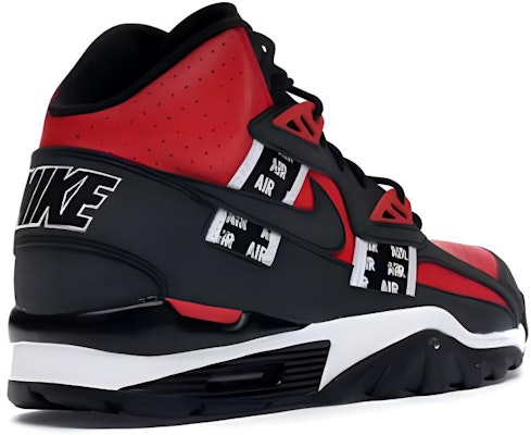耐吉 Air Trainer SC 百搭简約 耐磨防滑 低幫 訓練鞋 男款 黑紅 Details for 耐吉 Air Trainer SC 百搭简約 耐磨防滑 低幫 訓練鞋 男款 黑紅