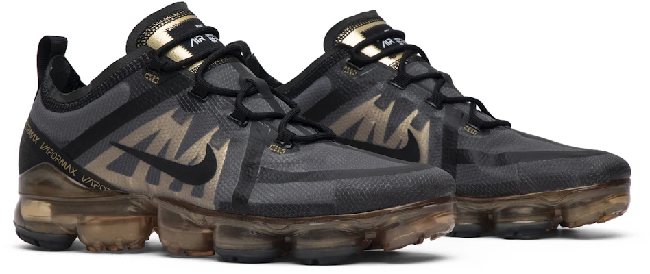 Nike Air VaporMax 2019 Black Gold AR6631 002 AR6631 002