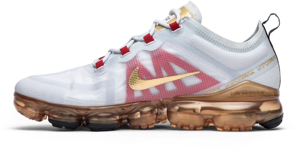 Nike Air VaporMax 2019 Tahun Baru Cina Pure Platinum BQ7038-001 Lookbook Nike Air VaporMax 2019 Tahun Baru Cina Pure Platinum BQ7038-001